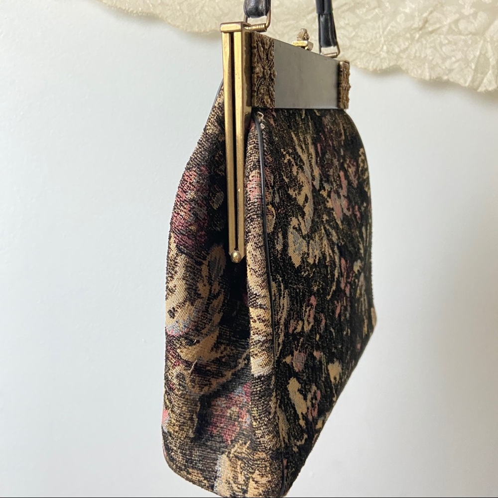 1950’s Bags by Edward • Tapestry Bag - Picture 9 of 13